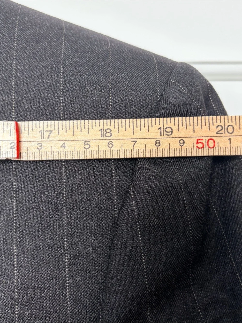 Canali Milano Loro Piana Super 100s 42 R US 52 EU Wool Pinstripe
